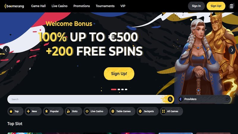 Najboljši boomerang casino bonus v Slovenia